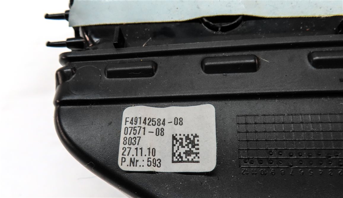 Thumbnail 7: 2011 BMW 535XiGT (F07) FRONT CENTER DASH HEAT AIR AC DUAL VENT w/HAZARD (BLACK)