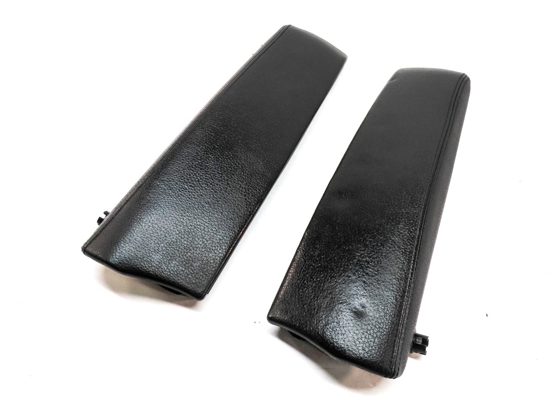 Thumbnail 1: 10-17 BMW 535iGT 550iGT (F07) CENTER CONSOLE STORAGE ARM REST LID SET (BLACK)