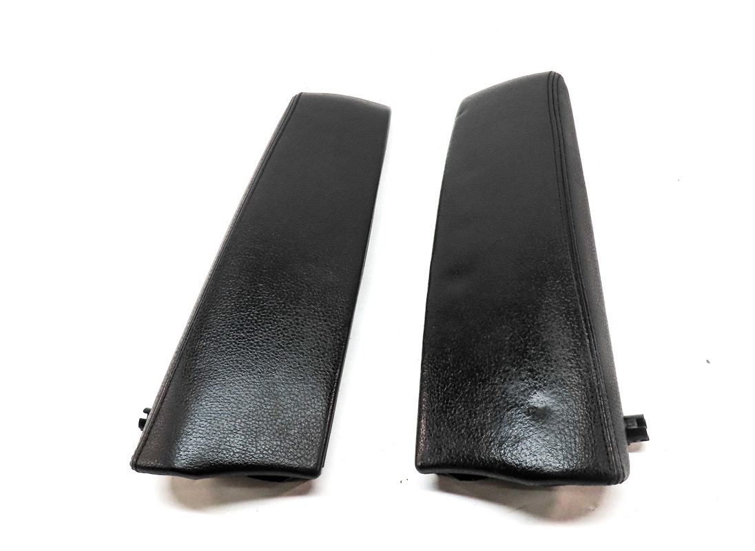 Thumbnail 2: 10-17 BMW 535iGT 550iGT (F07) CENTER CONSOLE STORAGE ARM REST LID SET (BLACK)