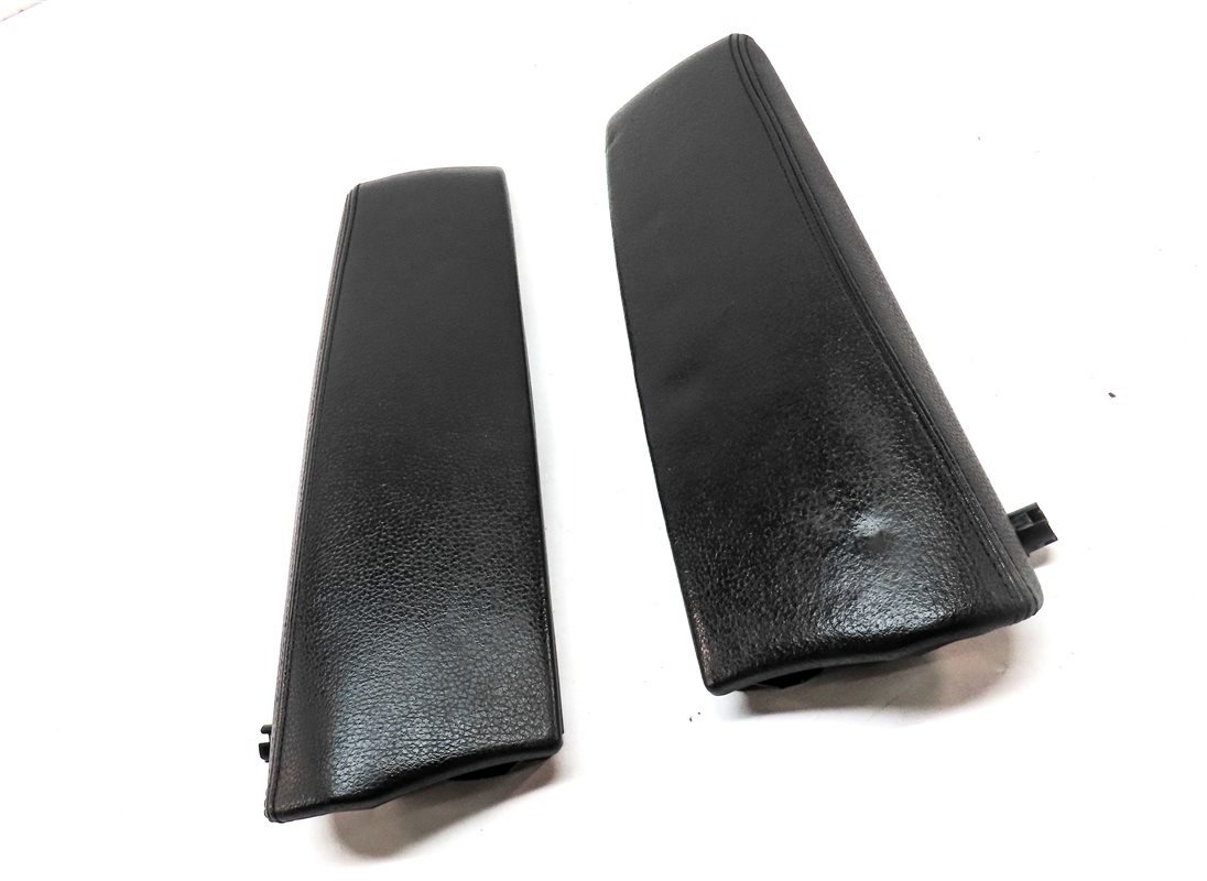 Thumbnail 3: 10-17 BMW 535iGT 550iGT (F07) CENTER CONSOLE STORAGE ARM REST LID SET (BLACK)