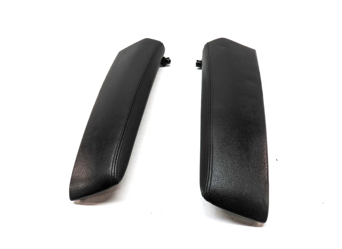 Thumbnail 4: 10-17 BMW 535iGT 550iGT (F07) CENTER CONSOLE STORAGE ARM REST LID SET (BLACK)