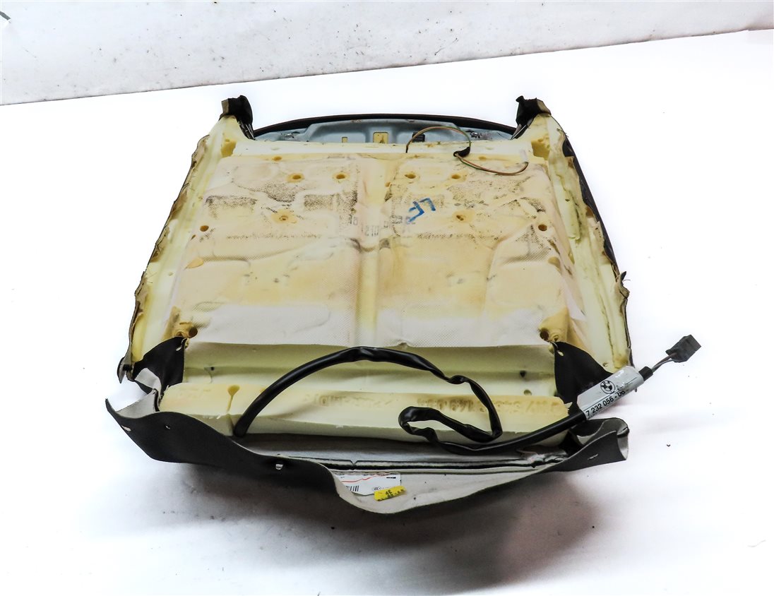 Thumbnail 6: 11 BMW 535XiGT (F07) FRONT LEFT DRIVER LOWER HEATED COMFORT SEAT CUSHION (BLACK)
