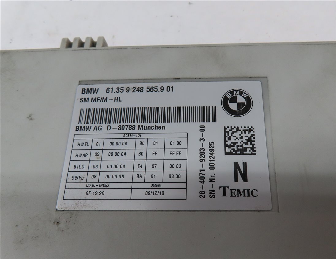 Thumbnail 4: 2012-2019 BMW 328i 335i 535i 550i 750i M5 M6 X3 X4 FRONT MEMORY SEAT MODULE