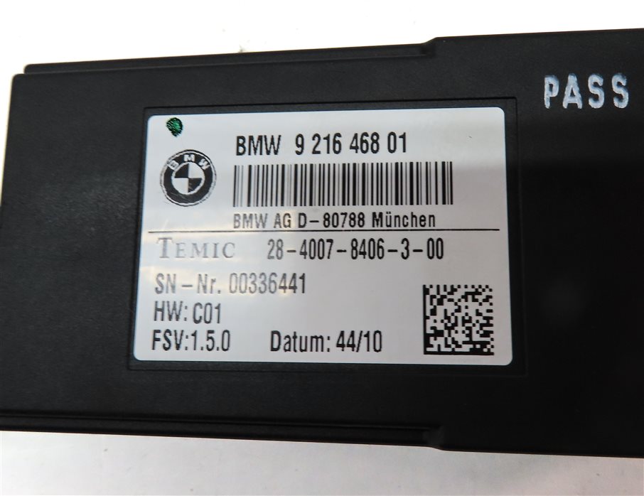 Thumbnail 4: 10-19 328i 330i 335i 530i 535i 550i 740i 750i 760i REAR HEATED SEAT MODULE