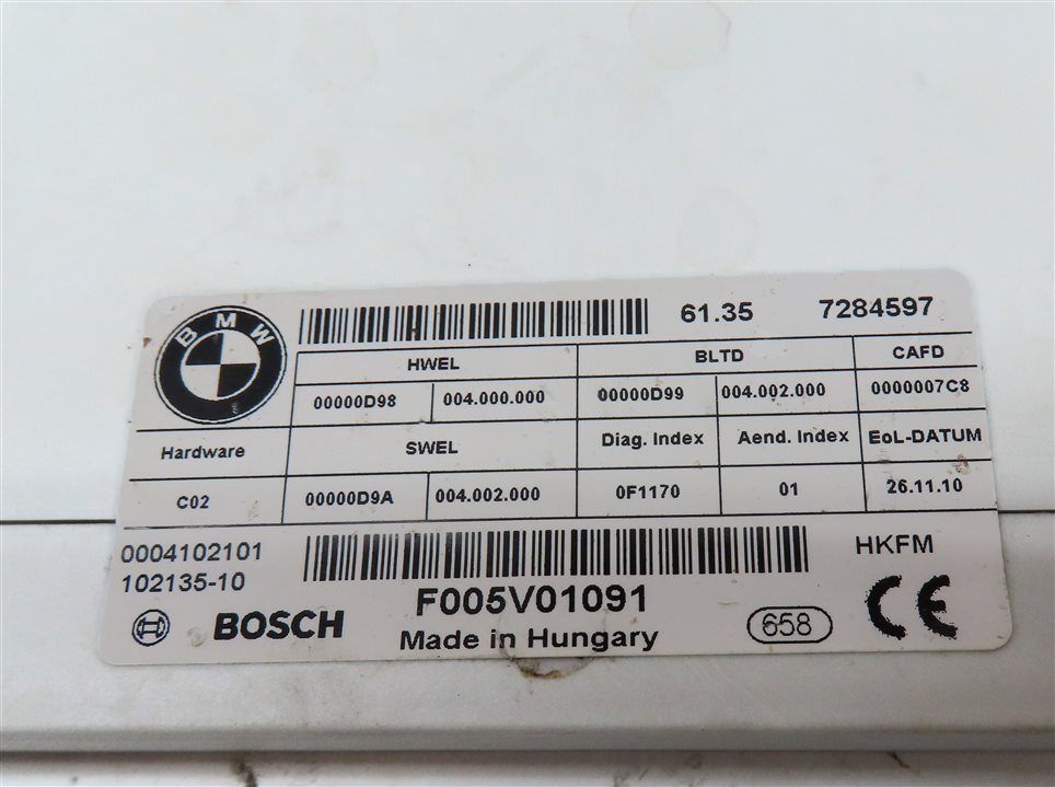 Thumbnail 4: 09-17 BMW X3 X4 M5 M6 5/6/7 SERIES (F01 F10 F25 F26) TRUNK LIFT LIFTGATE MODULE