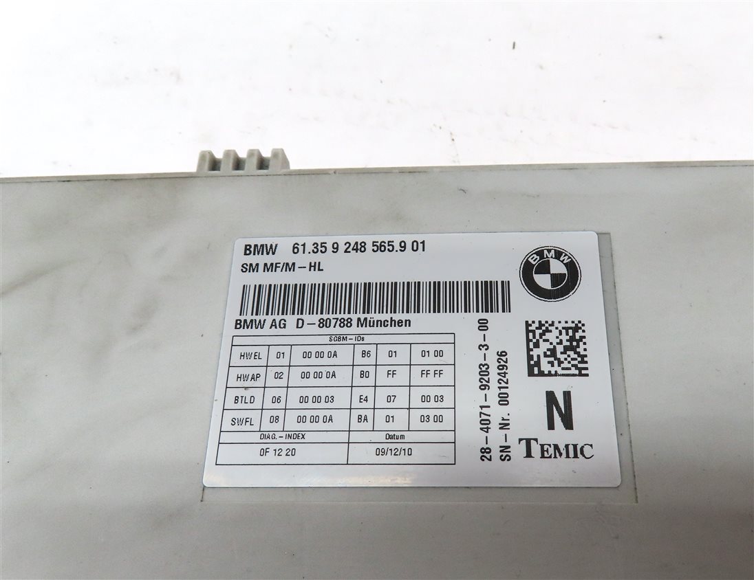 Thumbnail 4: 2012-2019 BMW 328i 335i 535i 550i 750i M5 M6 X3 X4 FRONT MEMORY SEAT MODULE