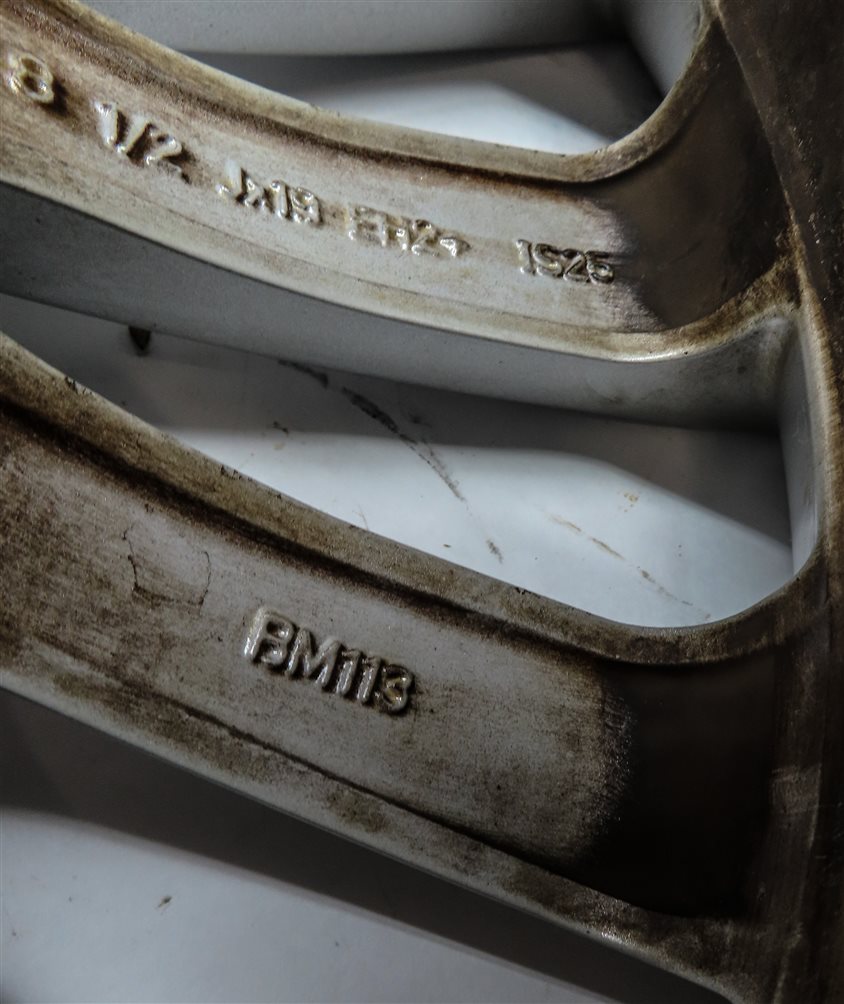 Thumbnail 10: 09-17 BMW 535iGT 550iGT 740i 750i 760i B7 (F01 F07) 19x8.5 15 SPOKE WHEEL RIM