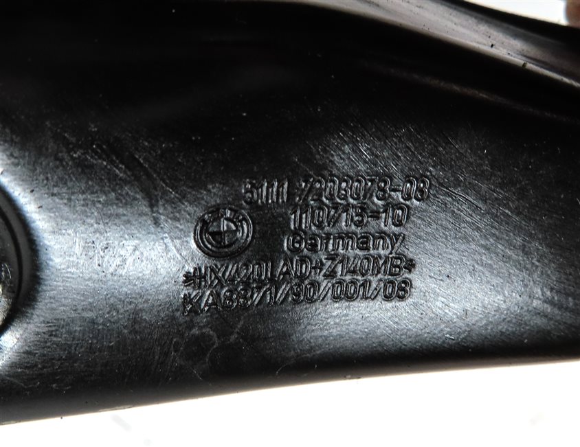 Thumbnail 8: 2011 BMW 535XiGT (F07) FRONT LOWER BUMPER REINFORCEMENT BAR BRACE
