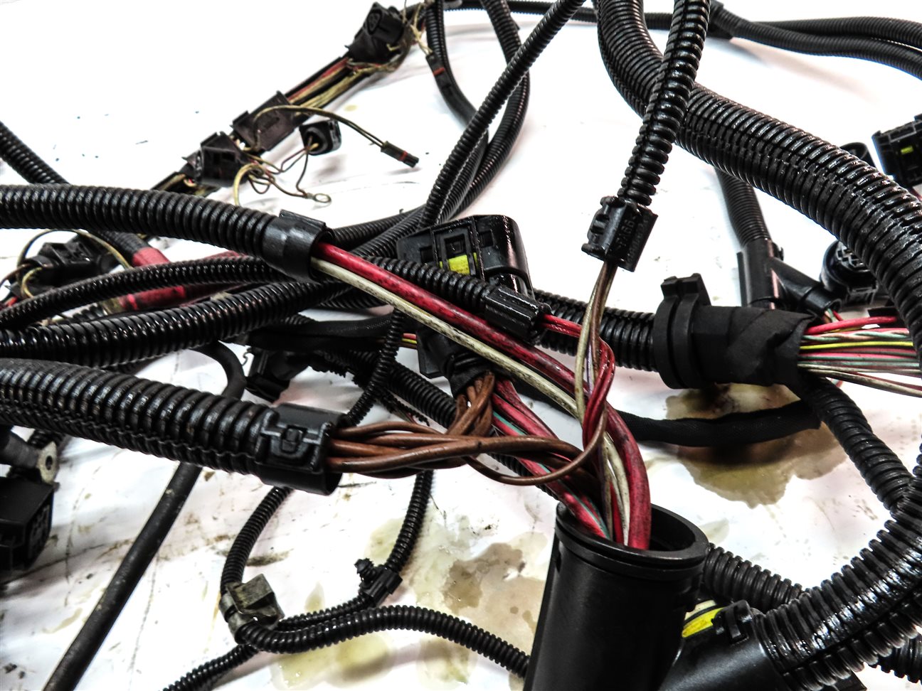 Thumbnail 5: 2011 BMW 535XiGT (F07) 3.0T (N55) ENGINE MOTOR WIRE WIRING HARNESS LOOM