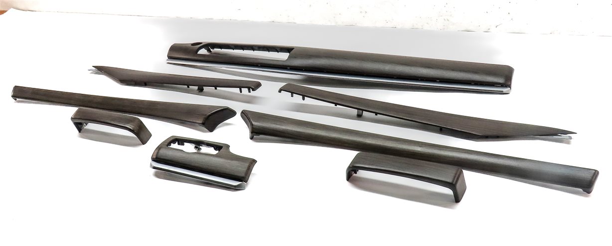 2011 BMW 535XiGT (F07) INTERIOR DASH DOOR CONSOLE TRIM SET/8 (FINELINE)