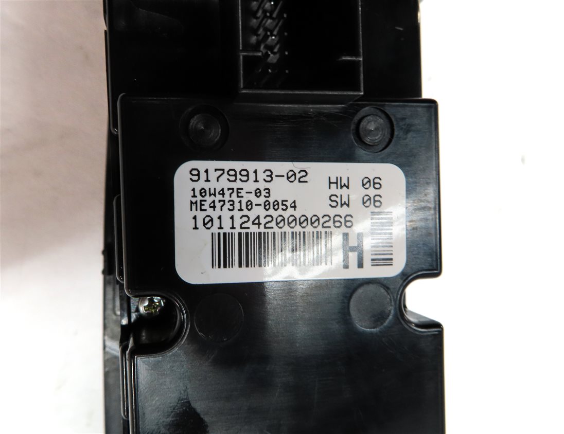 Thumbnail 6: 10-19 BMW 528i 535i 550i 650i M5 M6 X3 (F10 F12 F25) DRIVER P-FOLD WINDOW SWITCH