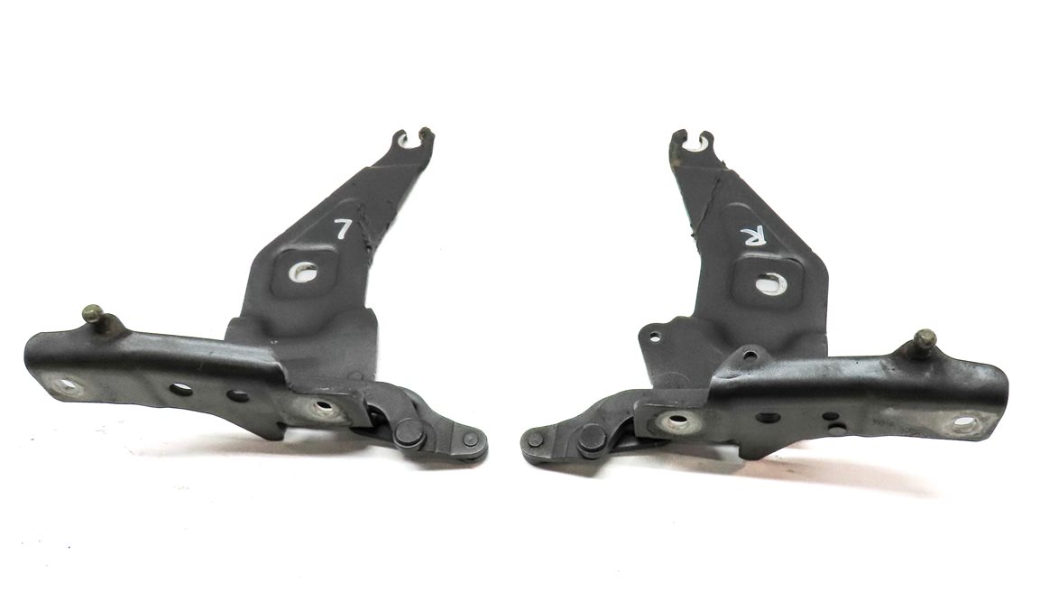 Thumbnail 2: 2007-2014 BMW X5 X6 X6M (E70 E71) FRONT HOOD LID HINGE SET/2 (Grey)