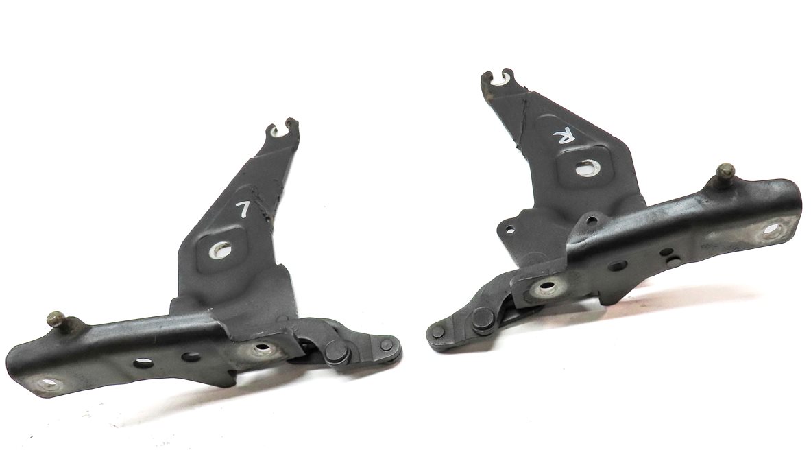 Thumbnail 3: 2007-2014 BMW X5 X6 X6M (E70 E71) FRONT HOOD LID HINGE SET/2 (Grey)