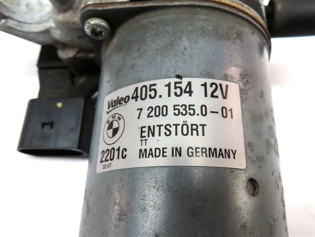 Thumbnail 6: 2007-2014 BMW X5 X5M X6 X6M (E70 E71) FRONT WINDSHIELD WIPER MOTOR