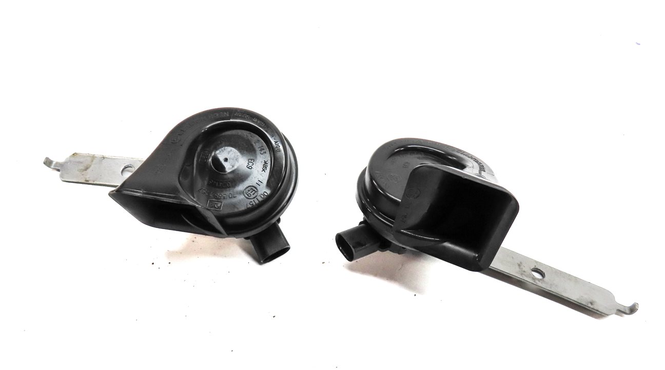 2010-2014 BMW X5 X6 (E70 E71) HIGH & LOW TONE SAFETY HORN SET-2
