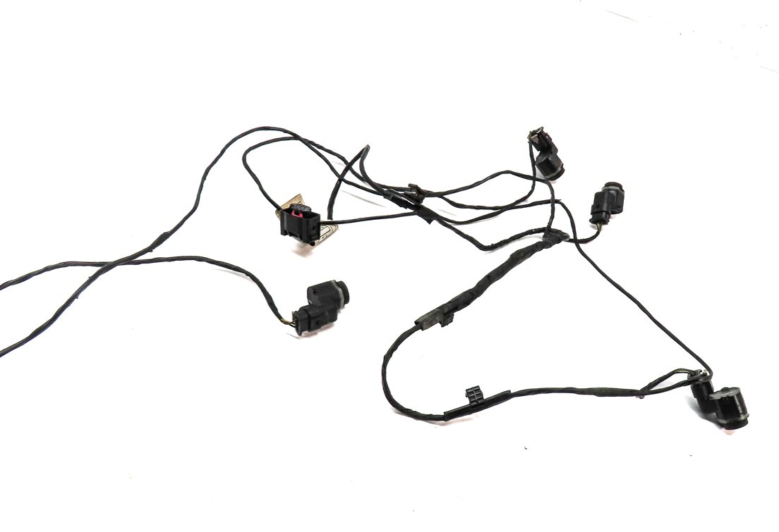 Thumbnail 1: 2012 BMW X5 (E70) REAR PARK ASSIST PDC SENSOR SET4 (BLACK & GREY) & WIRE HARNESS