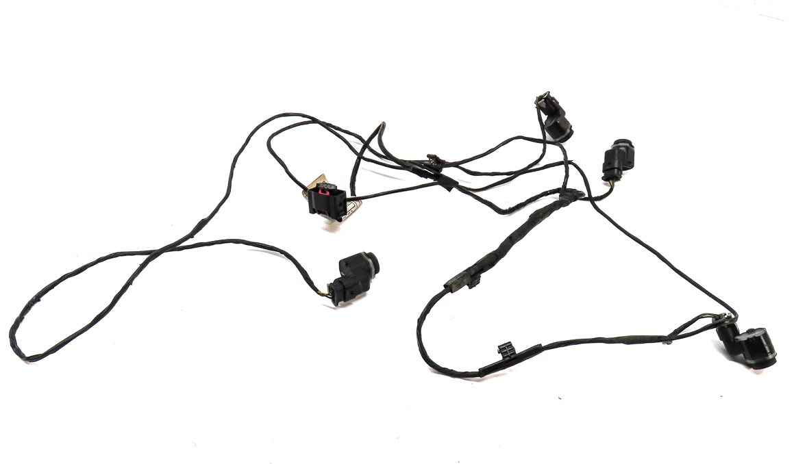 Thumbnail 2: 2012 BMW X5 (E70) REAR PARK ASSIST PDC SENSOR SET4 (BLACK & GREY) & WIRE HARNESS