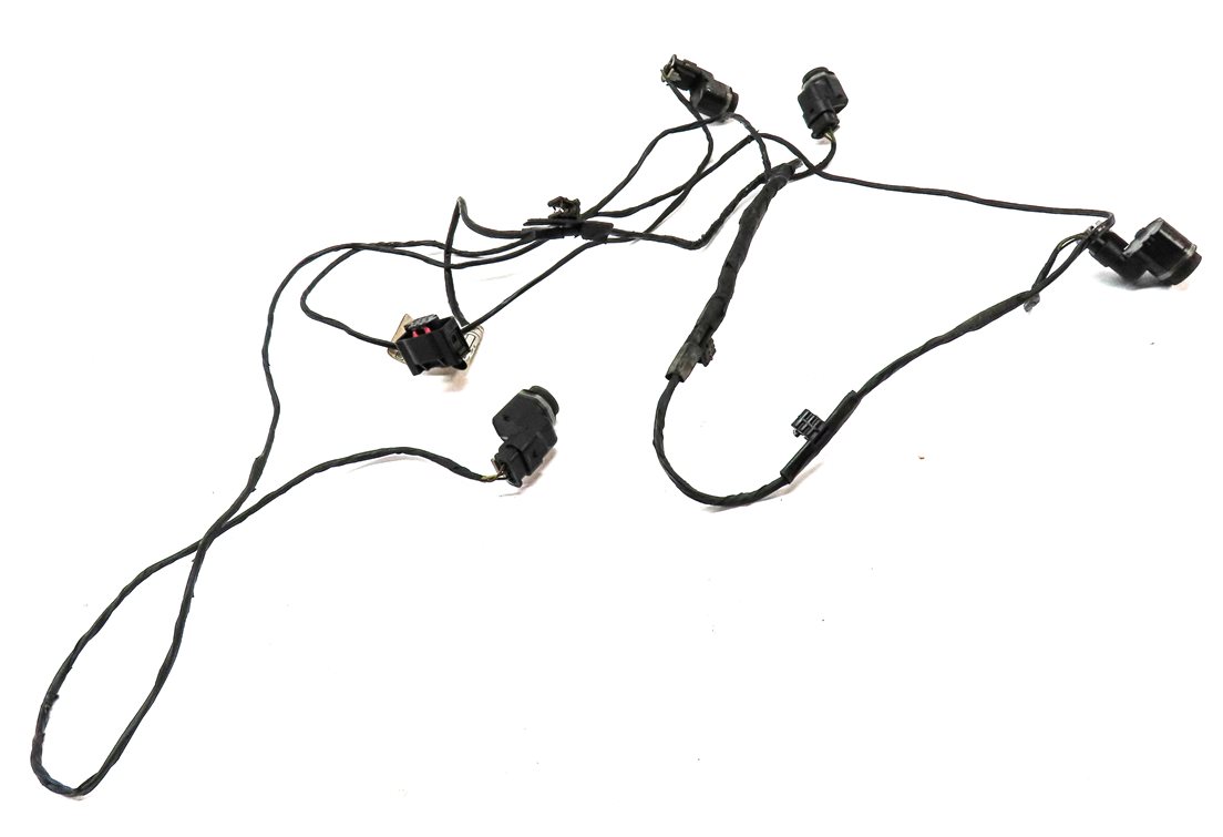 Thumbnail 3: 2012 BMW X5 (E70) REAR PARK ASSIST PDC SENSOR SET4 (BLACK & GREY) & WIRE HARNESS