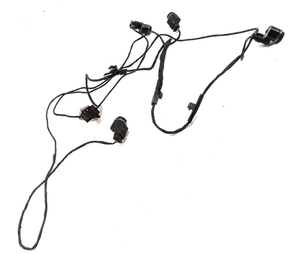 Thumbnail 4: 2012 BMW X5 (E70) REAR PARK ASSIST PDC SENSOR SET4 (BLACK & GREY) & WIRE HARNESS