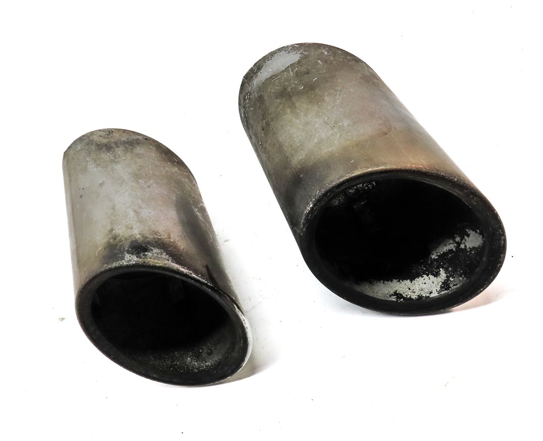 Thumbnail 3: 2011-2013 BMW X5 (E70) 3.0L N55 LEFT & RIGHT MUFFLER EXHAUST TIP TRIM SET 2