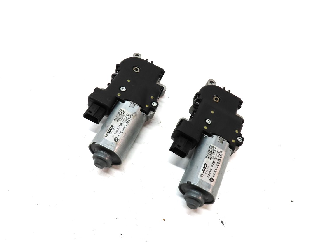 Thumbnail 1: 04-13 BMW X5 E53 E70 04-11 X3 (F25) PANORAMIC GLASS SUNROOF SUN ROOF MOTOR SET 2