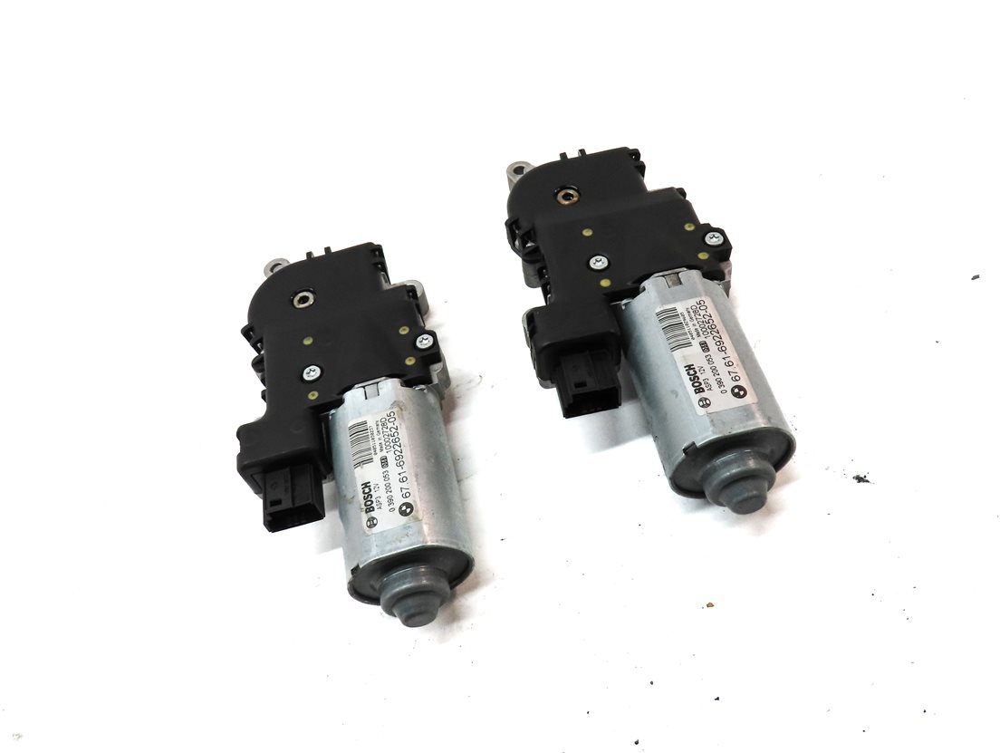 Thumbnail 3: 04-13 BMW X5 E53 E70 04-11 X3 (F25) PANORAMIC GLASS SUNROOF SUN ROOF MOTOR SET 2