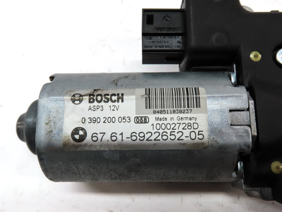 Thumbnail 8: 04-13 BMW X5 E53 E70 04-11 X3 (F25) PANORAMIC GLASS SUNROOF SUN ROOF MOTOR SET 2
