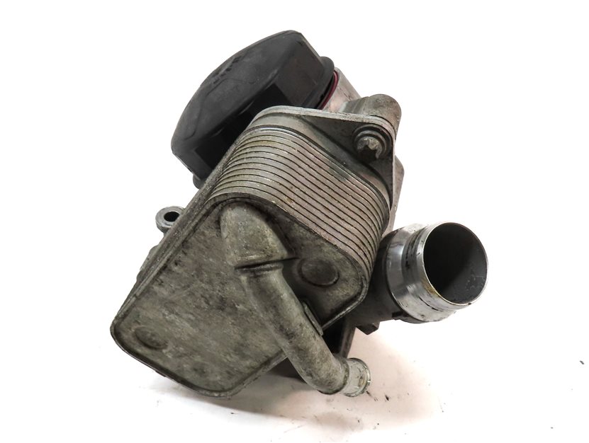 Thumbnail 5: 2012 BMW X5 (E70) 3.0T (N55) ENGINE OIL FILTER HOUSING w/ OIL COOLER w/ CAP