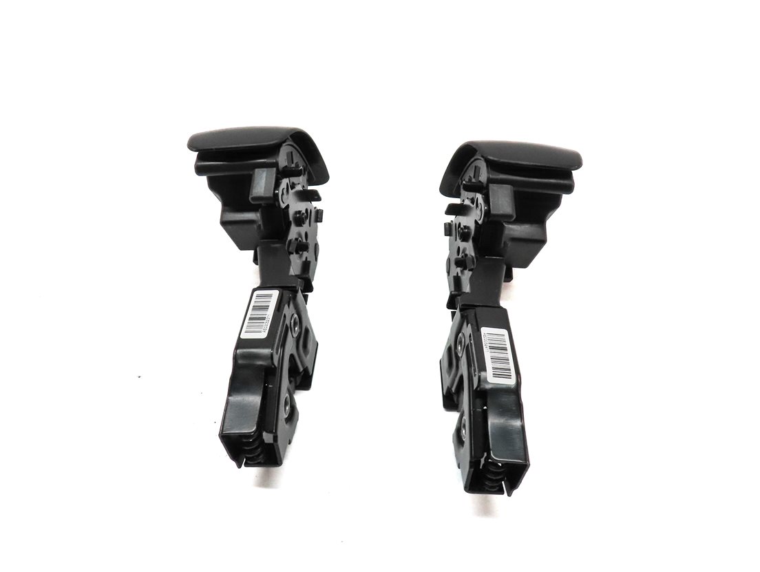 Thumbnail 4: 2012 BMW X5 (E70) REAR SEAT LEFT & RIGHT FOLD DOWN UP LOCK LATCH SET 2 (BLACK)