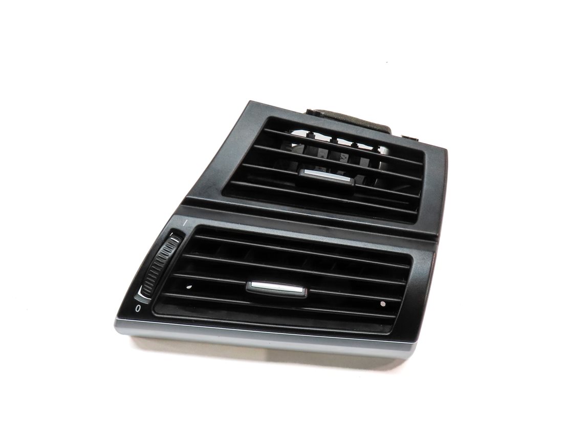 2012 BMW X5 (E70) FRONT RIGHT PASSENGER DASH HVAC A/C HEATER AIR VENT (BLACK)