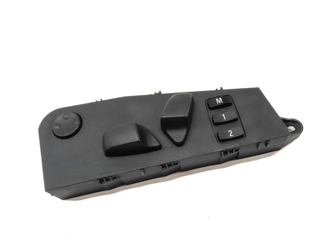 Thumbnail 3: 2012 BMW X5 E70 FRONT LEFT DRIVER SEAT ADJUST ADJUSTMENT SWTICH w/ MEMORY BLACK