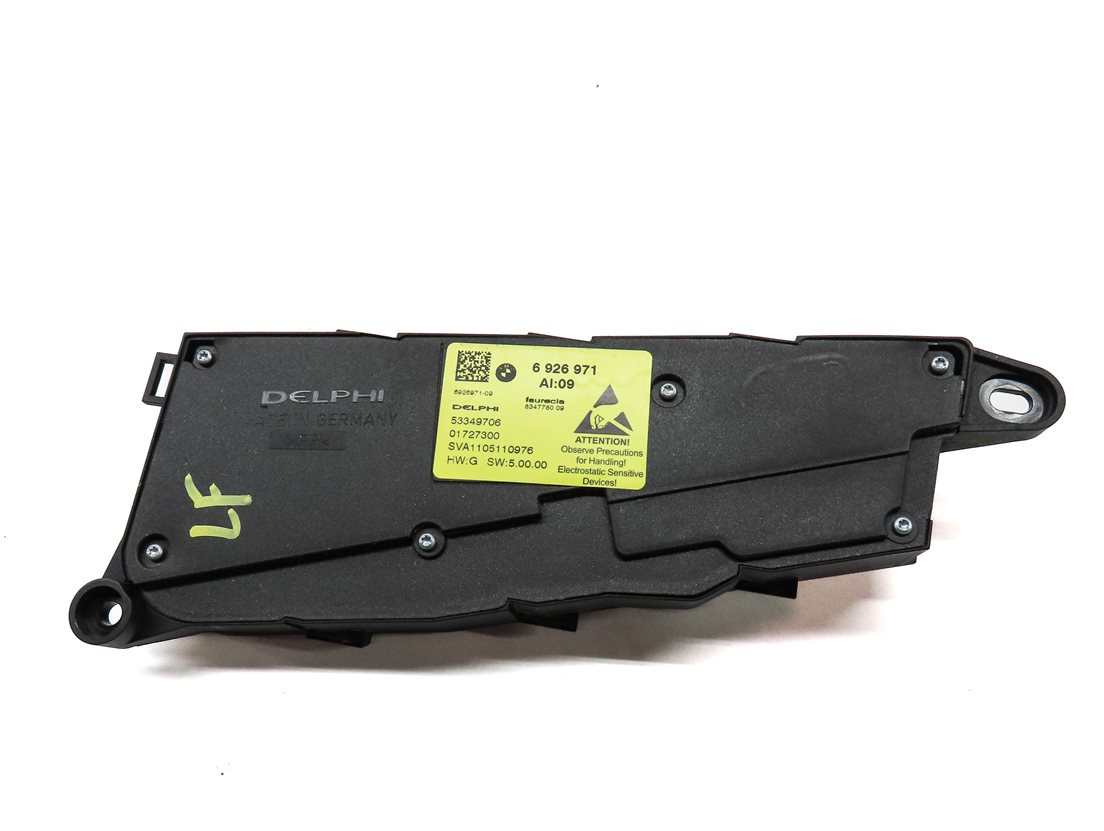Thumbnail 5: 2012 BMW X5 E70 FRONT LEFT DRIVER SEAT ADJUST ADJUSTMENT SWTICH w/ MEMORY BLACK