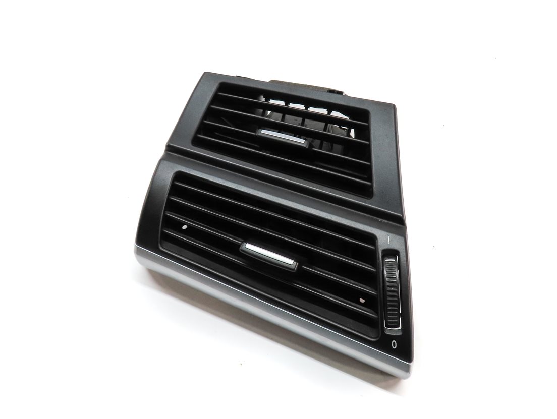 2012 BMW X5 (E70) FRONT LEFT DRIVER DASH HVAC A/C HEATER AIR VENT (BLACK)