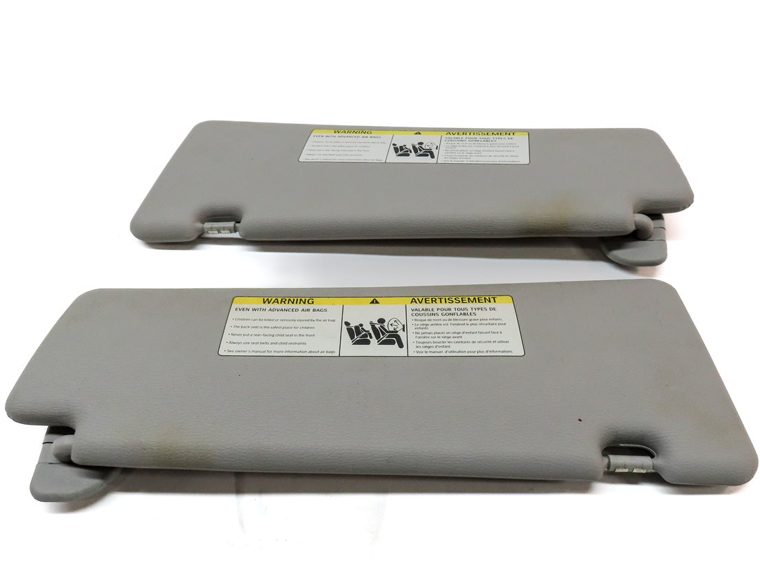 Thumbnail 5: 07-13 BMW X5 X5M (E70) FRONT LEFT & RIGHT SUN VISOR SUNVISOR SHADE SET 2 