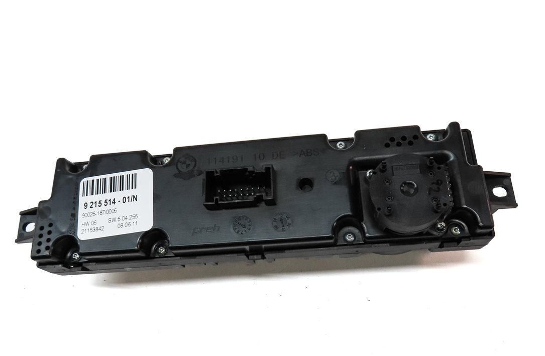 Thumbnail 5: 2007-2013 BMW X5 (E70) REAR CONSOLE HEATER A/C CLIMATE TEMPERATURE CONTROL PANEL