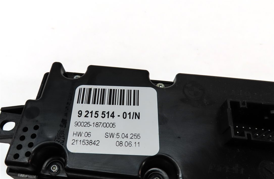 Thumbnail 6: 2007-2013 BMW X5 (E70) REAR CONSOLE HEATER A/C CLIMATE TEMPERATURE CONTROL PANEL