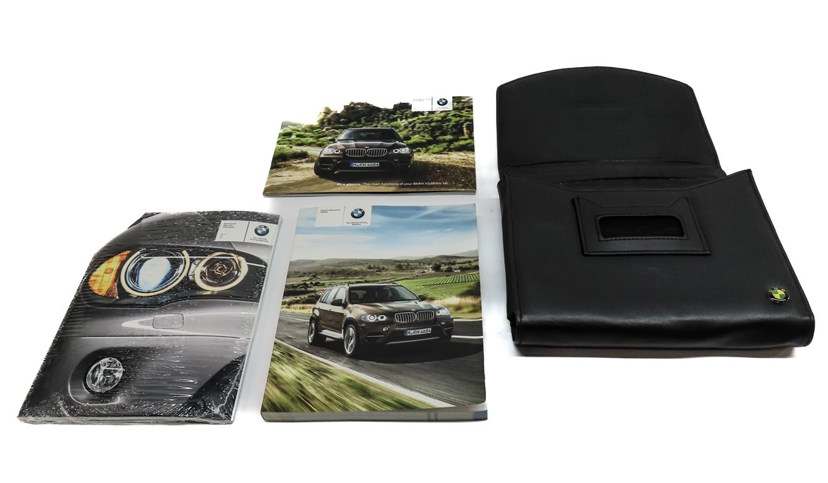 Thumbnail 2: 2012 BMW X5 (E70) OWNERS MANUAL BOOK BOOKLET SET 3 w/ CARRYING CASE