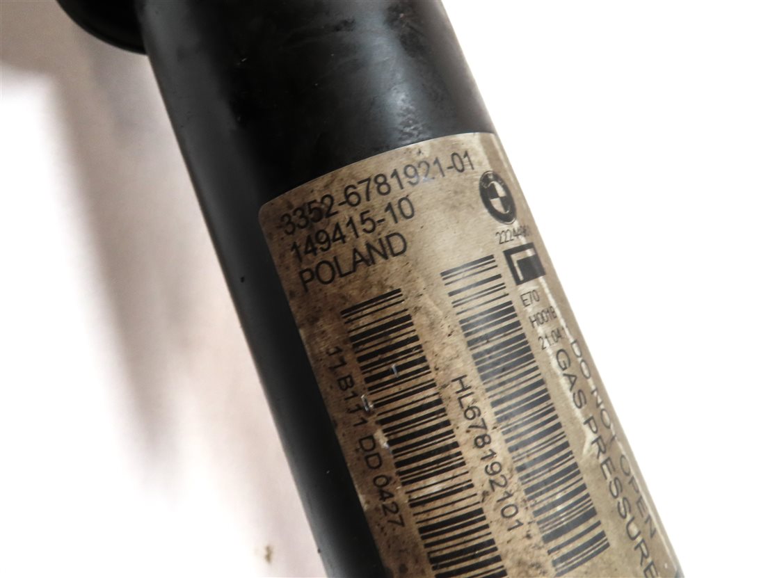 Thumbnail 7: 2012 BMW X5 (E70) REAR LEFT & RIGHT STANDARD SUSPENSION SHOCK STRUT SET 2 (AWD)