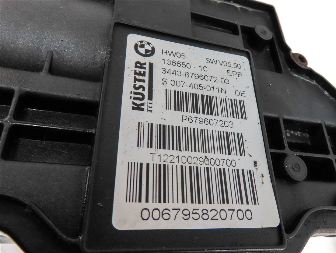 Thumbnail 7: 2012 BMW X5 (E70) EMERGENCY HILL PARKING E-BRAKE ACTUATOR w/ CABLES