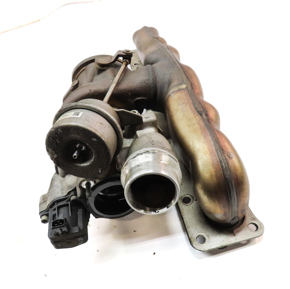 Thumbnail 3: 2011-2014 BMW X5 X6 (E70 E71) 3.0L N55 TURBO ENGINE TURBOCHARGER w/ MANIFOLD