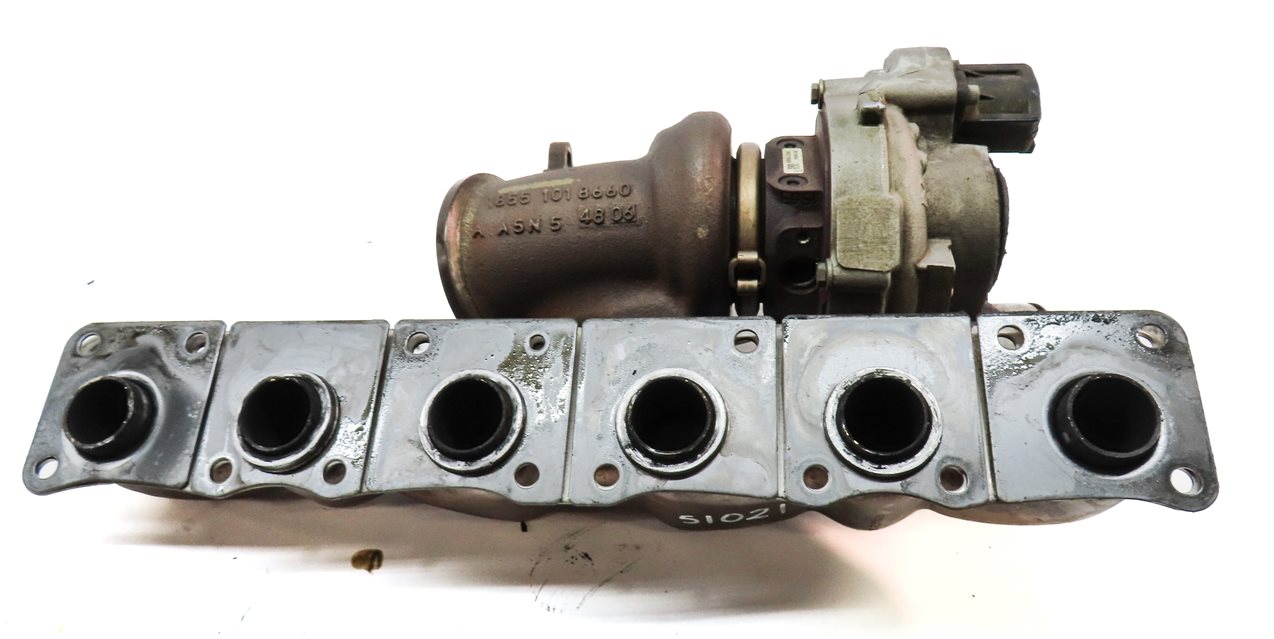 Thumbnail 6: 2011-2014 BMW X5 X6 (E70 E71) 3.0L N55 TURBO ENGINE TURBOCHARGER w/ MANIFOLD