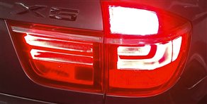 Thumbnail 2: 11-13 BMW X5 X5M (E70) RIGHT PASSENGER INNER TAILLIGHT LIGHT LAMP (INCANDESCENT)