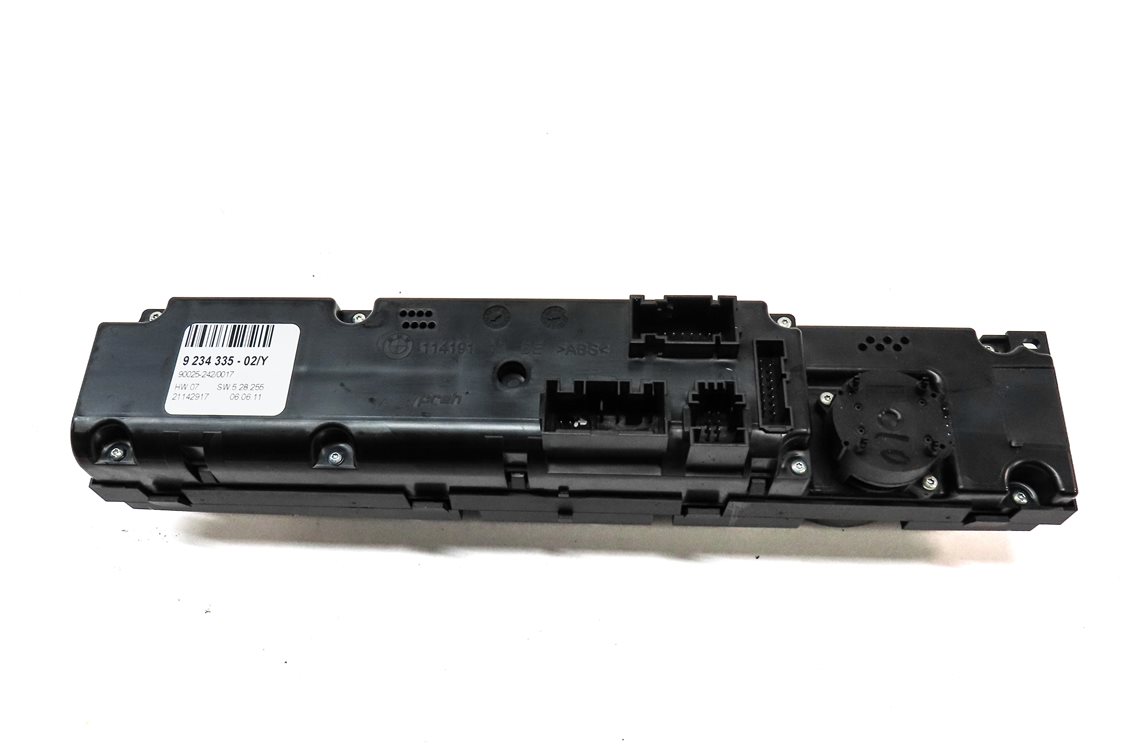 Thumbnail 5: 2007-2014 BMW X5 X5M X6 X6M (E70 E71) FRONT HEATER A/C TEMPERATURE CONTROL PANEL