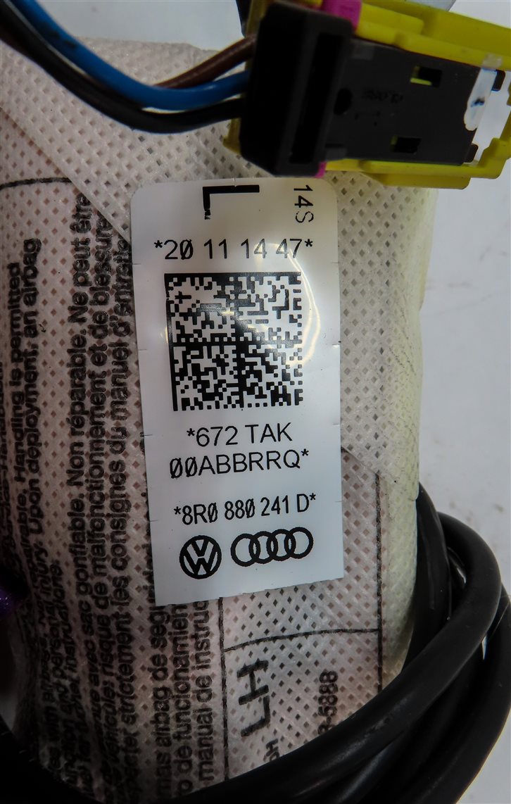 Thumbnail 5: 2013-2017 AUDI Q5 SQ5 (B8 8R) FRONT LEFT DRIVER SPORT SEAT SRS AIRBAG AIR BAG