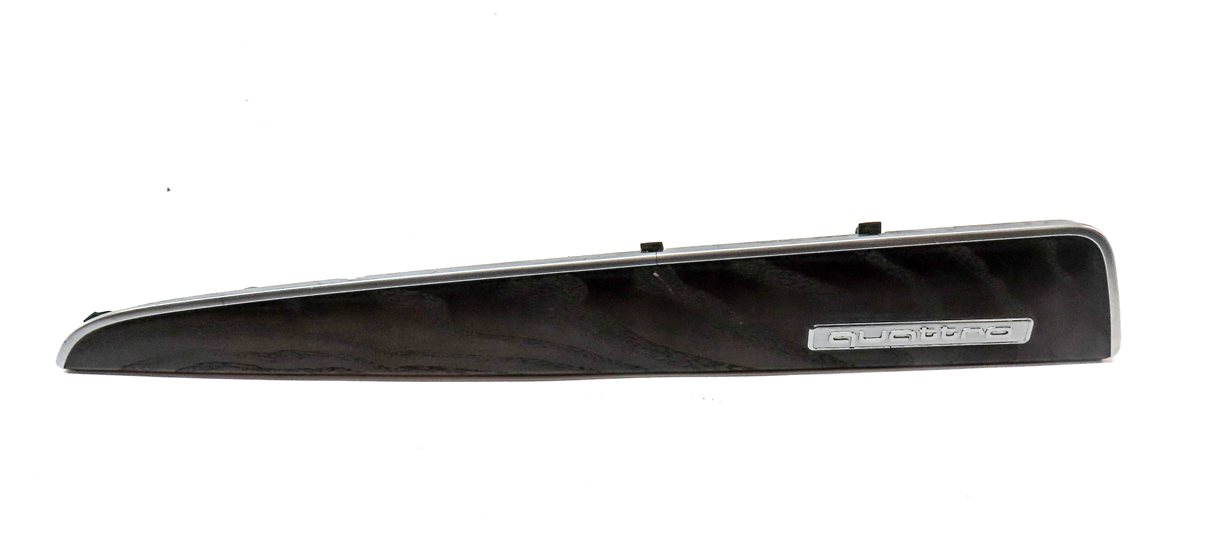 Thumbnail 2: 2015 AUDI Q5 (B8 8R) FRONT RIGHT PASSENGER DASH TRIM MOULDING (CHESTNUT BROWN)