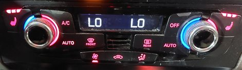 Thumbnail 2: 13-17 AUDI A4 S4 A5 S5 RS5 Q5 SQ5 (B8 8K 8T 8R) HEATER A/C TEMPERATURE CONTROL