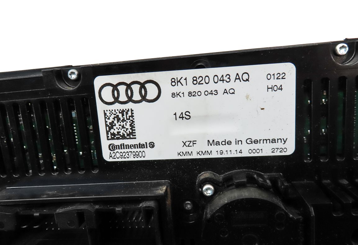 Thumbnail 7: 13-17 AUDI A4 S4 A5 S5 RS5 Q5 SQ5 (B8 8K 8T 8R) HEATER A/C TEMPERATURE CONTROL