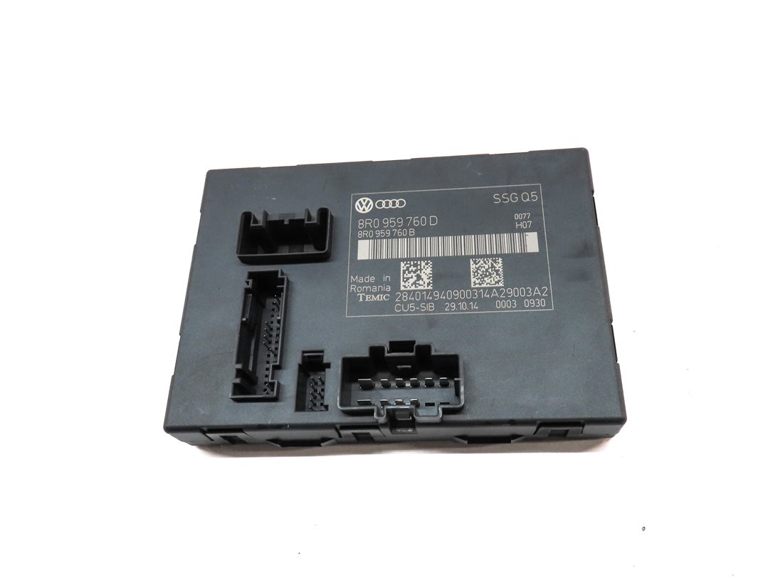 Thumbnail 2: 2009-2017 AUDI Q5 (8R) FRONT LEFT DRIVER MEMORY SEAT CONTROL MODULE COMPUTER