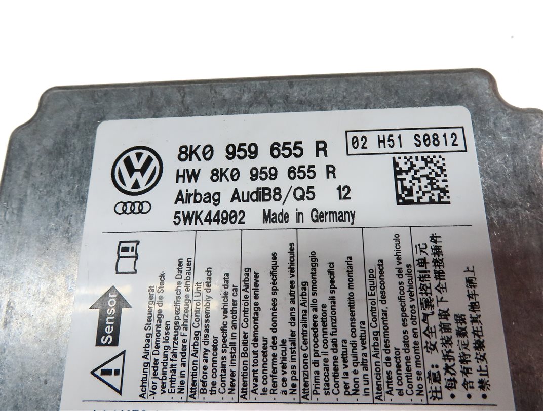 Thumbnail 4: 15-17 AUDI ALLROAD SQ5 Q5 (B8) SRS BAGG CONTROL MODULE COMPUTER