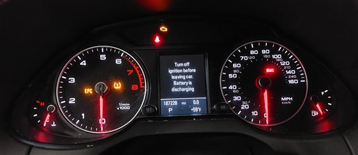 Thumbnail 2: 2013-2017 AUDI Q5 (B8 8R) SPEEDOMETER INSTRUMENT GAUGE CLUSTER (187k)